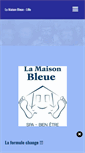 Mobile Screenshot of lamaisonbleuelille.fr